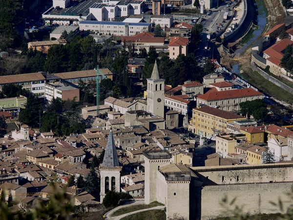 Foto del Giorno, Spoleto da Monteluco di Cesare Vallini