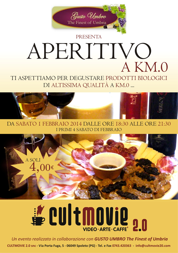 aperitivo gusto umbro & cultmovie FB