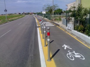 5 km di pista ciclabile