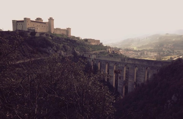 Foto del giorno, Rocca e Ponte di Adriano Petronius Fortunati