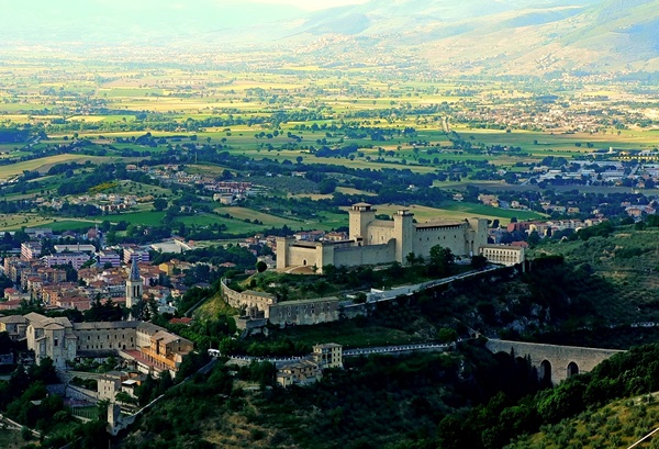 Foto del giorno, Rocca dall'alto di Cesare Vallini