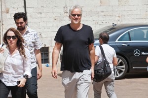 Tim Robbins a Spoleto è stato premiato dalla famiglia Monini 