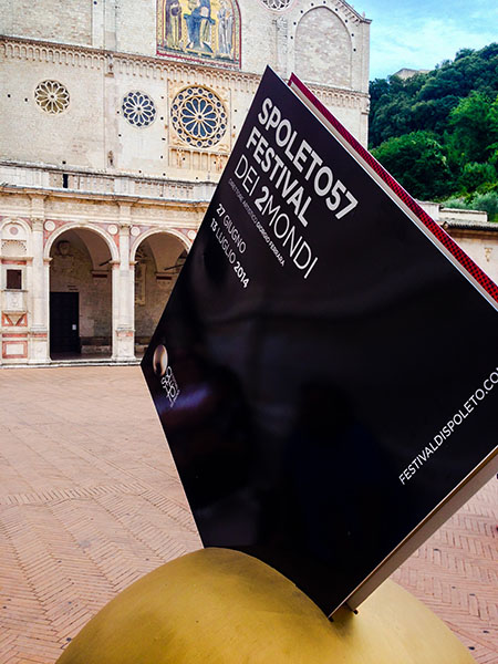 Spoleto, la foto del giorno è Festival in piazza Duomo di Maria Letizia Mancini