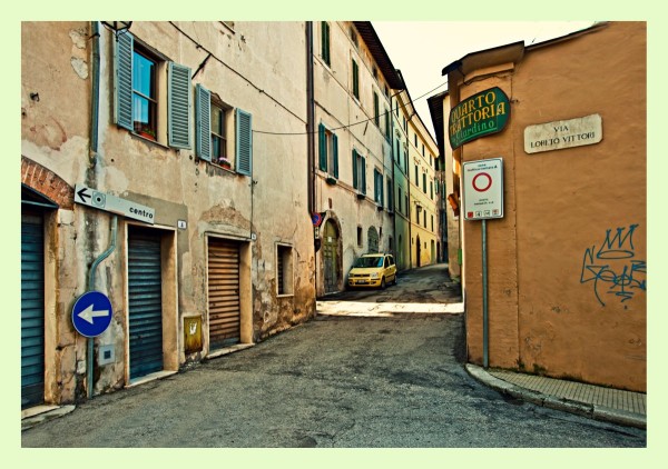 Spoleto, la foto del giorno è il vicolo del Quarto di Piero Errera