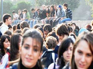 PRESIDIO DI PROTESTA DEGLI STUDENTI