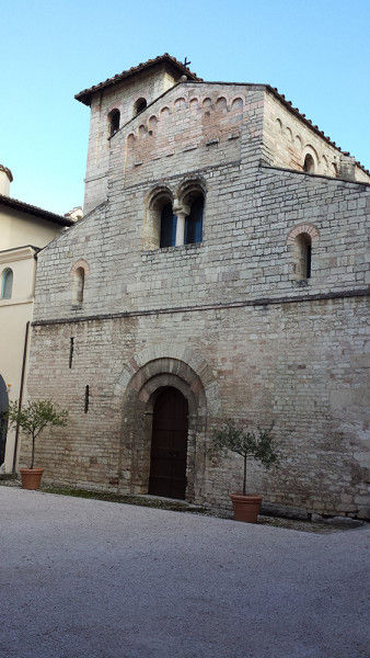 Spoleto, la foto del giorno è la chiesa di Sant'Eufemia di Pierina Neri