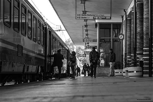 Spoleto, la foto del giorno è la Stazione ferroviaria