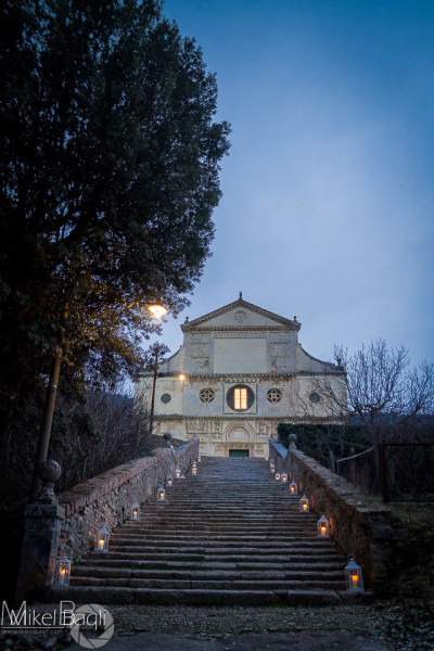 Spoleto, la foto del giorno è San Pietro di Mikel Baqli