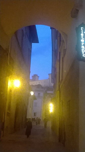 Spoleto, la foto del giorno è uno scorcio sulla Rocca di Paolo Calandri