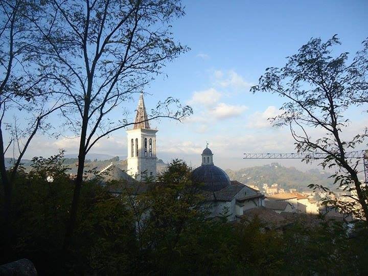 Spoleto, la foto del giorno è il Duomo dal Giro di Danile Bernardini