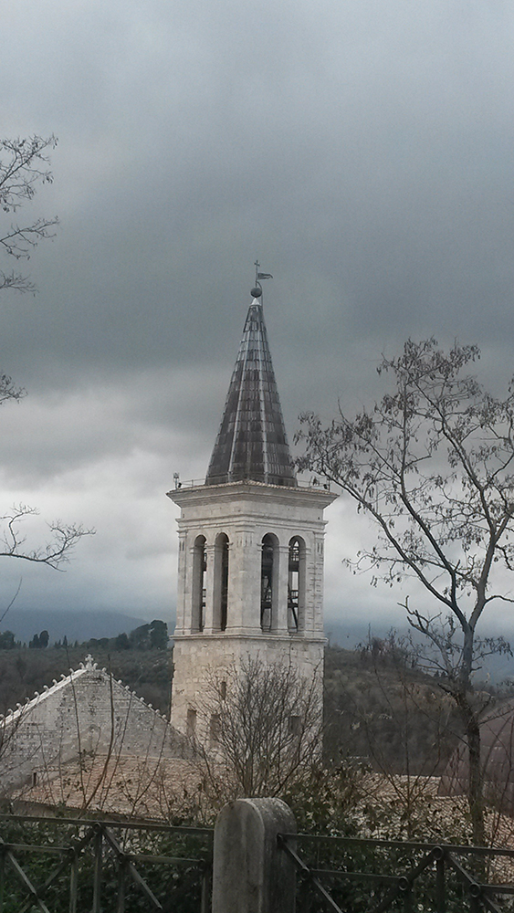 Spoleto, la foto del giorno è il campanile del Duomo di Olga Pasqualini