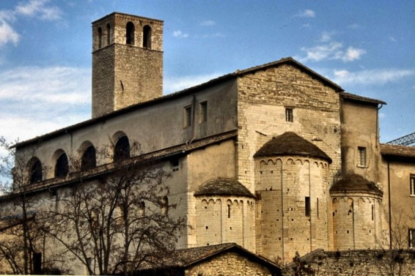 Spoleto, la foto del giorno è la chiesa di San Ponziano