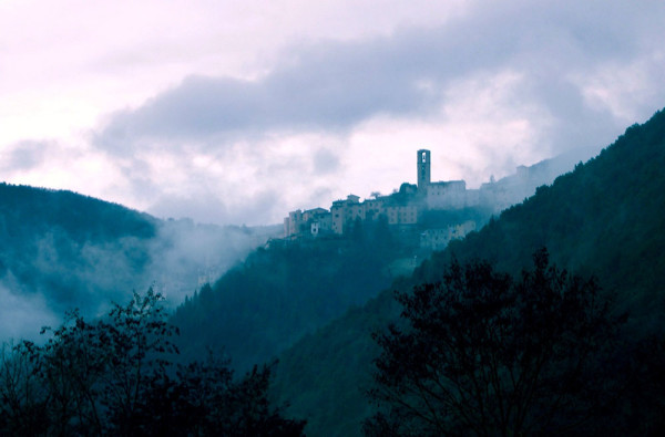 La foto del giorno oggi è Cerreto di Spoleto di Piero Errera