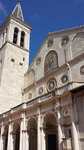 Spoleto, la foto del giorno è il Duomo di Pierina Neri