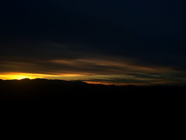 Spoleto, la foto del giorno è "Tramonto a San Nicolò" di Jacopo Burger