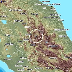 Terremoto all'alba in Valnerina