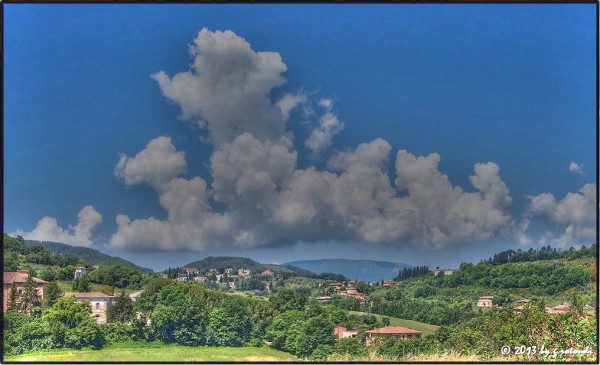 Spoleto, la foto del giorno "Campagne spoletine" di Giustino Rotondi