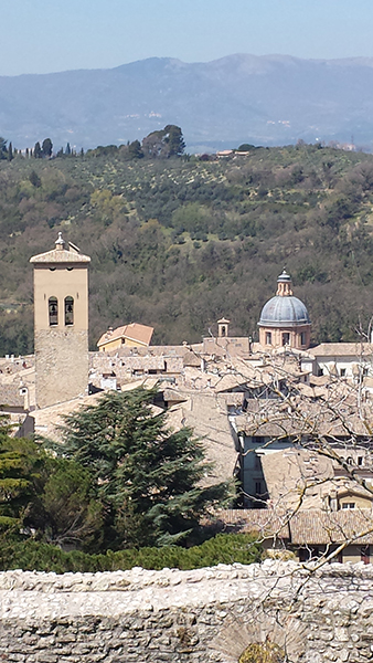 Spoleto, la foto del giorno è "Panorama dalla Rocca" di Pierina Neri