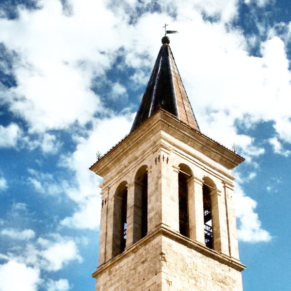 Spoleto, la foto del giorno è "Campanile del Duomo" di Sabrina Saraj