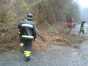 maltempo vigili fuoco